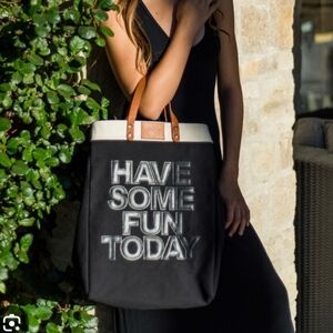 HSFT (Have Some Fun Today) Luxe Canvas Tote Bag